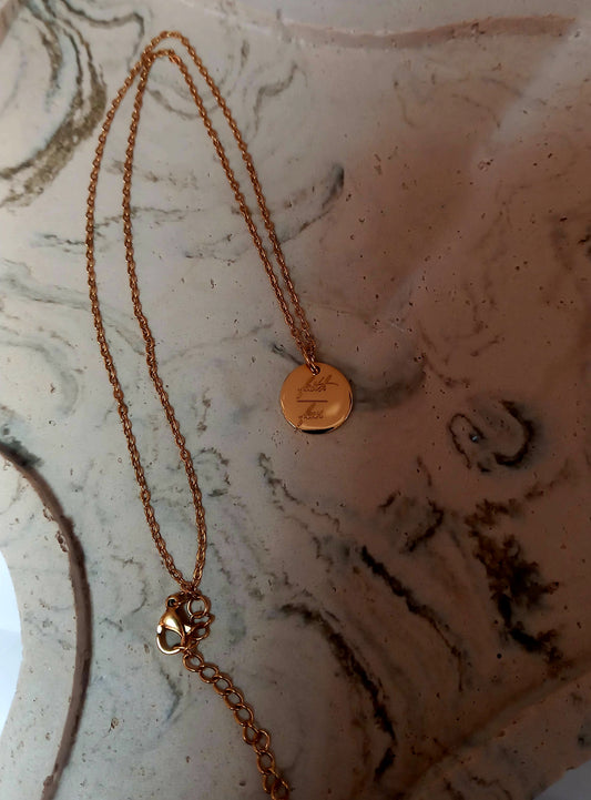 Faith/Fear Necklace